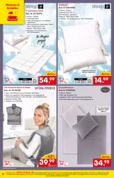 Gazetka promocyjna Netto Marken-Discount - Online-Magazin Januar - Gazetka - ważna od 31.01 do 31.01.2022 - strona 36 - produkty: angebot, Bau, baumwolle, bett, bettwäsche, decke, eis, ente, erde, kissen, Kissenbezug, kopfkissen, kraft, Liege, ndk, reis, Ria, rwe, Ti, versandkostenfrei, wolle, ZTE