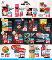 Gazetka promocyjna Hit - Wochenprospekt - Gazetka - ważna od 23.08 do 23.08.2025 - strona 10 - produkty: aufstrich, barilla, beanz, Becher, blume, blumen, blumenöl, bohne, bohnen, brot, brotaufstrich, brotaufstriche, creme, curry, eintopf, eis, erasco, filet, filets, fisch, frankfurter, geback, hartweizen, hawesta, heinz, hering, Herings, heringsfilets, kokos, kokosnuss, Kokosnussmilch, meica, milch, natur, natura, nudel, nudeln, nuss, oryza, pasta, pasta-sauce, pastete, reis, reis-fit, ring, sauce, saucen, saupiquet, sonnenblume, sonnenblumen, sonnenblumenöl, Spezi, thunfisch, Ti, topf, wiener, wiener würstchen, würstchen, ZTE