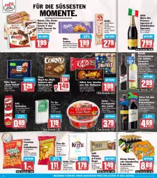 Gazetka promocyjna Hit - Wochenprospekt - Gazetka - ważna od 23.08 do 23.08.2025 - strona 12 - produkty: alkohol, beutel, chips, cookie, cookies, corny, crunchips, duplo, ecco, eis, ente, flasche, frucht, fruchtgummi, giotto, hafer, hanuta, haribo, Kinder, kinder bueno, kinder country, kitkat, kleiner klopfer, kraft, kräuter, kräuterlikör, kuemmerling, Lakritz, leine, likör, lion, lorenz, lorenz crunchips, merl, milch, milka, nederburg, oder lakritz, prosecco, puma, rebsortenweine, reis, riegel, ritter, ritter sport, sandwich, smarties, Sport, spumante, Ti, valdo, vita, wein, weine, Wild, yellow tail, ZTE