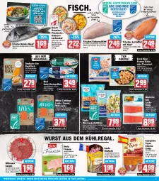 Gazetka promocyjna Hit - Wochenprospekt - Gazetka - ważna od 23.08 do 23.08.2025 - strona 7 - produkty: aoste stickado, apfel, aqua, aus dem kühlregal, backfisch, Becher, beutel, campofrio, chorizo, creme, curry, Dorade, dorade royal, eis, escal, filet, filets, finesse, fisch, fische, Fischer, fischtheke, fleisch, frischfisch, garnelen, grill, hering, Herings, heringsfilets, herta, herta finesse, ideal zum grillen, kräuter, Krebs, kühlregal, Kürbis, lachs, lachsfilet, lachsfilets, mac, mango, merl, natur, Ofen, pfirsich, prawns, regal, reis, remoulade, ring, Rotbarsch, rotbarschfilet, saft, salami, salat, Schere, spargel, Spezi, stickado, Tapas, Ti, Wild, wiltmann, wurst, ZTE
