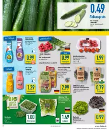 Gazetka promocyjna Diska - Prospekte - Gazetka - ważna od 25.06 do 25.06.2022 - strona 7 - produkty: aktionspreis, bio, cola, deka, dressing, Eichblattsalat, eis, flasche, Frühkartoffeln, gurke, kartoffel, kartoffeln, kopfsalat, Lauchzwiebel, lauchzwiebeln, natur, reis, Romanasalat, Romatomaten, rucola, salat, Salatgurke, Schal, Schale, smoothie, speisefrühkartoffeln, Spezi, Ti, tomate, tomaten, ZTE, zwiebel, zwiebeln