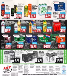 Gazetka promocyjna Hit - Wochenprospekt - Gazetka - ważna od 07.09 do 07.09.2024 - strona 16 - produkty: angebot, angebote, auer, Bad, Beckers Bester, bier, bio, braun, burger, coca-cola, cola, drink, eimer, eis, eistee, elle, energy drink, Engel, erdinger, erfrischungsgetränk, erfrischungsgetränke, fisch, flasche, flensburger, frucht, fruchtsäfte, Früh Kölsch, fuze tea, getränk, getränke, glasflasche, gösser, granini, Happy Day, heineken, hella, Hohes C, Lübecker, Meßmer, Mixer, mixery, monster, natur, natur radler, Nektar, oettinger, pepsi, pfanne, Pfanner, pils, radler, Rauch, reis, rel, rheinfels quelle, Rockstar, rwe, säfte, tee, Ti, uhr, veltins, volvic, weissbier, ZTE