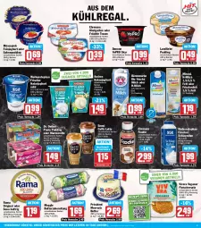 Gazetka promocyjna Hit - Wochenprospekt - Gazetka - ważna od 07.09 do 07.09.2024 - strona 9 - produkty: aktionspreis, aus dem kühlregal, bärenmarke, Becher, butter, caffè latte, danone, Dr. Oetker, ehrmann, eis, emmi, feinjoghurt, flasche, fleisch, frische milch, früchte, Garten, gin, gurke, gurken, gurkensalat, joghur, joghurt, joghurt mild, kokos, kühlregal, landliebe, latte, marmorette, meersalz, meggle, milch, mövenpick, natur, naturjoghurt, obst, obstgarten, Paula, paula pudding, pudding, rama, regal, reis, sahne, salat, salz, schlagrahm, schnitzel, Skyr, Ti, weihenstephan, Yo, ZTE