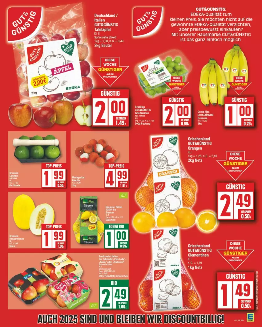 Aktueller Prospekt Edeka - Prospekte - von 30.12.2025 bis 04.01.2026 - strona 3 - produkty: beutel, deka, eis, hausmarke, leine, reis, Ti