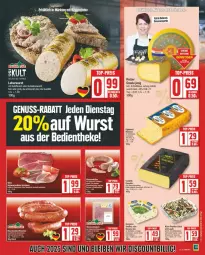 Gazetka promocyjna Edeka - Prospekte - Gazetka - ważna od 04.01 do 04.01.2026 - strona 5 - produkty: bavaria blu, bergader, dip, discount, eis, fleisch, gouda, gouda jung, gutsleberwurst, Kalbfleisch, Käse, leberwurst, mac, mit kalbfleisch, nuss, Ria, schnittkäse, Ti, wurst