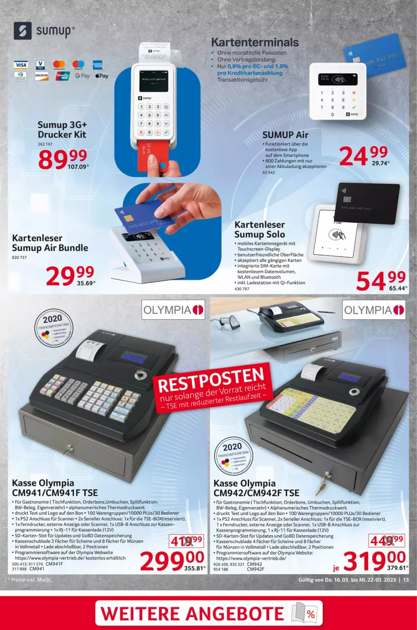 Aktueller Prospekt Selgros - Nonfood - von 16.03 bis 22.03.2023 - strona 13 - produkty: akku, buch, drucker, elle, ente, Scanner, sim, smartphone, Software, tee, Ti, Tiere, tisch, touchscreen, usb