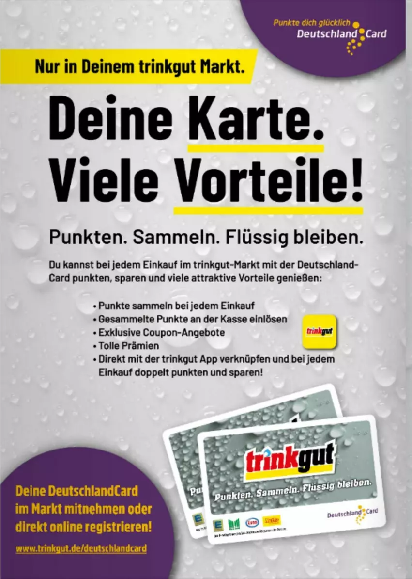 Aktueller Prospekt Trinkgut - Prospekte - von 22.07 bis 27.07.2024 - strona 2 - produkty: angebot, angebote, coupon, deutschland card, deutschlandcard, Ti