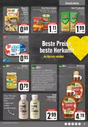 Gazetka promocyjna E Center - Angebote der Woche - Gazetka - ważna od 08.04 do 08.04.2023 - strona 17 - produkty: aktionspreis, auer, Bau, Bauer, bier, Biere, bio, creme, deka, edeka bio, eis, elle, filet, filets, flasche, hering, Herings, heringsfilets, küche, lebensmittel, mac, maggi, natur, reis, ring, rwe, sirup, Sport, suppe, suppen, Ti, tomate, tomaten, Vegeta, zucker