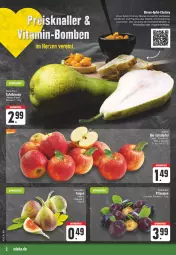 Gazetka promocyjna E Center - Angebote der Woche - Gazetka - ważna od 08.04 do 08.04.2023 - strona 2 - produkty: aktionspreis, apfel, bio, Birnen, cranberry, Datteln, eis, Feigen, frischkäse, Käse, paprika, pflaume, pflaumen, reis, rezept, Schal, Schale, tafeläpfel, tafelbirnen, Ti, weichkäse, ziegenfrischkäse