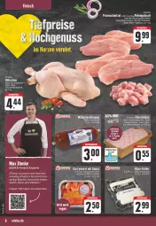 Gazetka promocyjna E Center - Angebote der Woche - Gazetka - ważna od 08.04 do 08.04.2023 - strona 8 - produkty: aktionspreis, eis, elle, ente, fleisch, grill, gulasch, Gulaschsuppe, Käse, natur, nuss, pute, putenschnitzel, reis, schlauch, schnitten, schnitzel, suppe, Ti, vita, Vitamine, Wild