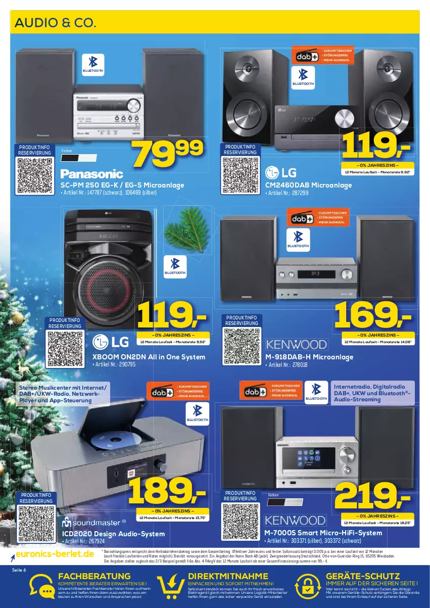 Aktueller Prospekt Berlet - Achtung!  - von 12.12 bis 18.12.2021 - strona 6 - produkty: angebot, Bad, Bank, eis, Elektro, elle, ente, leine, Radio, reis, ring, Ti