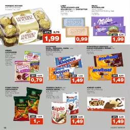 Gazetka promocyjna Real - Gazetka - ważna od 22.10 do 22.10.2022 - strona 16 - produkty: beutel, chips, chipsfrisch, duplo, eis, erdnuss, ferrero, Ferrero Rocher, funny-frisch, kakao, karamell, Kinder, kinder riegel, knoppers, kokos, lachgummi, lindt, milch, milka, milka schokolade, nimm2, nuss, reis, riegel, schoko, schokolade, tafelschokolade, vollmilch