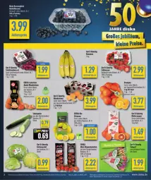 Gazetka promocyjna Diska - Gazetka - ważna od 10.02 do 10.02.2024 - strona 3 - produkty: aktionspreis, banane, bananen, beere, beeren, bio, Blutorange, deka, discount, edeka bio, eis, eisbergsalat, erdbeere, erdbeeren, gurke, heidelbeere, heidelbeeren, LG, mandarine, mandarinen, mini-rispentomaten, orange, orangen, reis, rispentomaten, salat, Salatgurke, tafeltrauben, Ti, tomate, tomaten, trauben