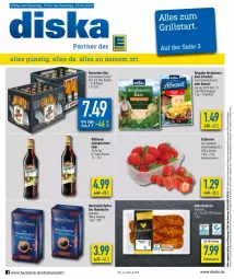 Gazetka promocyjna Diska - Prospekte - Gazetka - ważna od 23.04 do 23.04.2022 - strona 1 - produkty: aktionspreis, angebot, angebote, auer, Bau, Bauer, beere, beeren, bergader, bier, eis, erdbeere, erdbeeren, flasche, hähnchenbrust, hasseröder, kaffee, Käse, kräuter, likör, mövenpick, mövenpick kaffee, reis, Schal, Schale, tee, Ti, wilthener