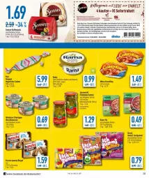 Gazetka promocyjna Diska - Prospekte - Gazetka - ważna od 23.04 do 23.04.2022 - strona 10 - produkty: Abba, Bau, Becher, bio, coupon, coupons, curry, erde, ferrero, gin, gurke, gurken, hanuta, kaffee, kaffeegenuss, kaffeepads, knorr, knorr fix, lachgummi, meica, nimm2, nuss, rama, riegel, ring, salami, Schal, Schale, senseo, sofortrabatt, Stier, storck, Ti, Ungarische Salami, wurst