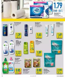 Gazetka promocyjna Diska - Prospekte - Gazetka - ważna od 23.04 do 23.04.2022 - strona 13 - produkty: adventuros, body, creme, deo, deospray, dusche, eis, flasche, fructis, garnier, katzennahrung, küche, Küchen, küchentücher, nivea, pflegedusche, purina, reis, roll-on, Roller, sensodyne, shampoo, snack, snacks, spülmittel, Ti, tücher, zahncreme