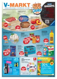 Gazetka promocyjna Vmarkt - V-Markt - Gazetka - ważna od 10.08 do 10.08.2022 - strona 1 - produkty: ball, bermuda, bermudas, bier, blume, blumen, blumenöl, bluse, bohne, burger, Cap, cremissimo, eis, Elan, elle, ente, flasche, fleisch, Fußball, getränk, getränke, getränkesirup, hackfleisch, hemd, hemden, hose, hosen, Jubiläums, kaffee, Kinder, kleid, kleider, konfitüre, konfitüren, langnese, langnese cremissimo, Laufen, LG, mövenpick, mövenpick kaffee, Nektar, nektarinen, pantolette, pantoletten, persil, persil waschmittel, ravensburger, reis, Ria, rind, rinder, rinder-hackfleisch, Röcke, sandale, Schwartau, shirt, shirts, sim, sirup, sonnenblume, sonnenblumen, sonnenblumenöl, Spezi, Spiele, Sprudel, T-Shirt, teller, Ti, waschmittel, wasser, wassersprudler, Weißwurst, wurst, zucker