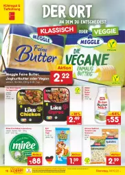 Gazetka promocyjna Netto Marken-Discount - Filial-Angebote - Gazetka - ważna od 08.10 do 08.10.2022 - strona 16 - produkty: bestpreis, butter, eis, fertiggericht, fertiggerichte, frischkäse, gnocchi, hilcona, joghur, joghurt, Käse, kühlregal, Like Meat, meggle, milch, miree, Müller, ndk, regal, reis, Ti, torte, tortellini, veggie, versandkostenfrei, zott