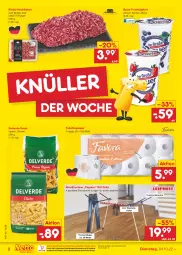 Gazetka promocyjna Netto Marken-Discount - Filial-Angebote - Gazetka - ważna od 08.10 do 08.10.2022 - strona 2 - produkty: asus, auer, Bau, Bauer, bestpreis, braten, burger, eis, erde, fleisch, frucht, fruchtjoghurt, hackfleisch, joghur, joghurt, ndk, papier, pasta, reis, rind, rinder, Ti, toilettenpapier, Trockner, versandkostenfrei