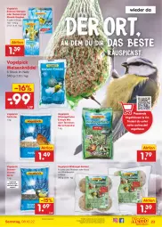 Gazetka promocyjna Netto Marken-Discount - Filial-Angebote - Gazetka - ważna od 08.10 do 08.10.2022 - strona 23 - produkty: angebot, beere, beeren, bestpreis, blume, blumen, eis, erdnuss, früchte, Knödel, Meisenknödel, nuss, reis, ring, Schal, Schale, sonnenblume, sonnenblumen, Sonnenblumenkerne, Ti, Vogelfutter, Wild, ZTE