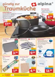 Gazetka promocyjna Netto Marken-Discount - Filial-Angebote - Gazetka - ważna od 08.10 do 08.10.2022 - strona 26 - produkty: backofen, Bau, baumwolle, Clin, eis, filterkartuschen, frischhaltefolie, geschirr, geschirrtücher, Haushaltsgeräte, herdarten, kaffee, küche, mac, Maxtra, messer, Messerset, ndk, Ofen, reis, rel, spülmaschinen, tablet, tablett, tee, Ti, topf, tücher, versandkostenfrei, wok, wolle, zucker