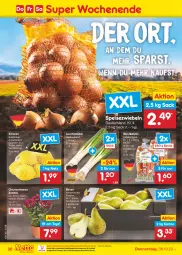 Gazetka promocyjna Netto Marken-Discount - Filial-Angebote - Gazetka - ważna od 08.10 do 08.10.2022 - strona 30 - produkty: bestpreis, beutel, Birnen, chrysanthemen, eis, Lauchzwiebel, LG, möhren, ndk, reis, sac, Speisezwiebeln, Ti, topf, versandkostenfrei, zitrone, zitronen, zwiebel, zwiebeln