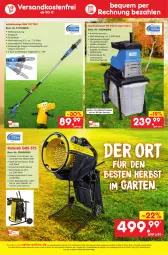 Gazetka promocyjna Netto Marken-Discount - Filial-Angebote - Gazetka - ważna od 08.10 do 08.10.2022 - strona 45 - produkty: angebot, auto, bestpreis, eis, ente, erde, Garten, Gartenhäcksler, gsw, Kette, ndk, reis, Ria, säge, Teleskop, Ti, tisch, versandkostenfrei, ZTE