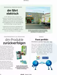 Gazetka promocyjna Dm Drogerie - Prospekte - Gazetka - ważna od 31.08 do 31.08.2023 - strona 36 - produkty: Alverde, cin, coupon, coupons, decke, elle, erde, Kette, Kinder, kleid, Kleidung, LG, payback, rum, slip, slips, Sport, tesa, Ti, usb