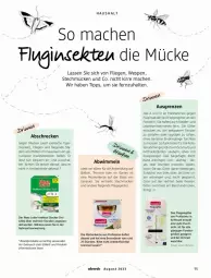 Gazetka promocyjna Dm Drogerie - Prospekte - Gazetka - ważna od 31.08 do 31.08.2023 - strona 95 - produkty: Alverde, auer, bio, biozidprodukte, eis, Elan, Engel, erde, essig, fenster, fliegengitter, Garten, gin, kerze, Kinder, kleid, kleider, lebensmittel, Liege, mac, nexa, Nexa Lotte, Profissimo, Rauch, reiniger, ring, rwe, Schal, sekt, sim, Ti, tisch
