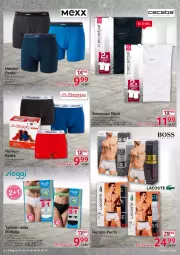 Gazetka promocyjna Selgros - Nonfood - Gazetka - ważna od 28.09 do 28.09.2022 - strona 6 - produkty: Bau, baumwolle, boss, eis, herren-pants, hugo, hugo boss, Lacoste, Mexx, Pants, shirt, slip, Taillenslip, wolle