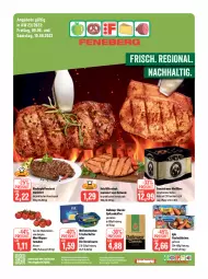 Gazetka promocyjna Feneberg - Prospekte - Gazetka - ważna od 10.06 do 10.06.2023 - strona 1 - produkty: angebot, angebote, bier, butter, dallmayr, eis, elle, fisch, fischstäbchen, flasche, franziskaner, Holz, iglo, kaffee, Laufen, LG, mini-rispentomaten, pfeffer, reis, rind, rinder, rispentomaten, schwein, steak, Streichzart, Ti, tisch, tomate, tomaten, weihenstephan, wein, ZTE