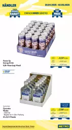 Gazetka promocyjna Metro - Wochen-Angebote Händler - Gazetka - ważna od 03.05 do 03.05.2025 - strona 4 - produkty: drink, energy drink, flasche, getränk, getränke, Palette, Ti, wodka