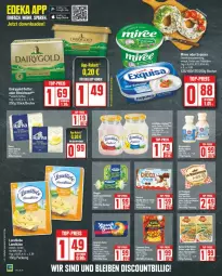 Gazetka promocyjna Edeka - Prospekte - Gazetka - ważna od 27.04 do 27.04.2024 - strona 6 - produkty: Brei, butter, Dairygold, eier, eis, exquisa, giovanni rana, Heu, Käse, landkäse, landliebe, miree, ndk, Rana, reis, tee, top-preis