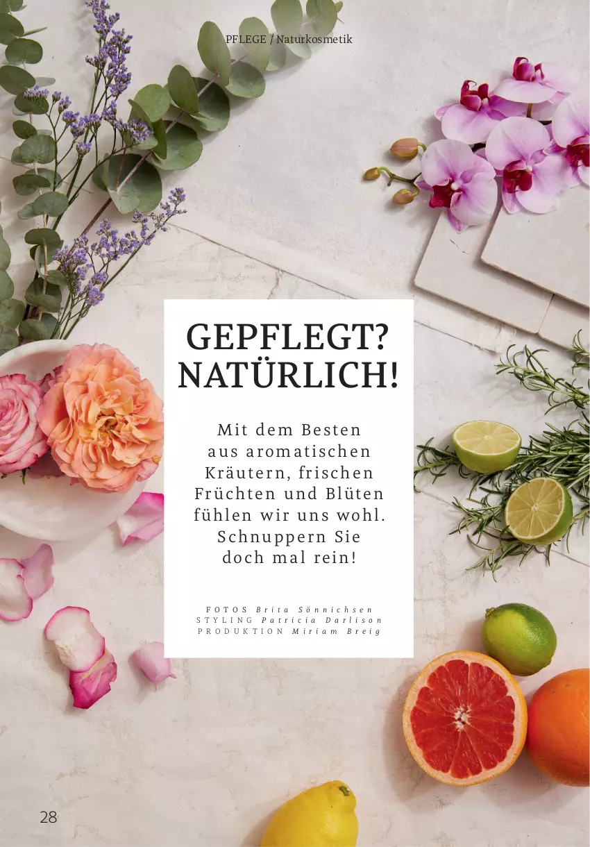 Aktueller Prospekt Rossmann - Prospekte - von 06.05 bis 28.07.2024 - strona 28 - produkty: kosmetik, kräuter, kräutern, natur, naturkosmetik, Ti, tisch