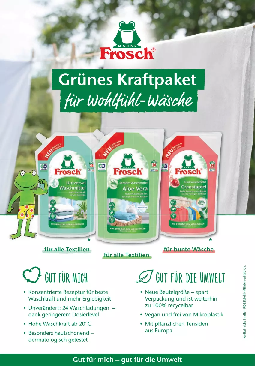 Aktueller Prospekt Rossmann - Prospekte - von 06.05 bis 28.07.2024 - strona 61 - produkty: asti, beutel, kraft, LG, rezept, ring, Ti, waschmittel