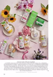 Gazetka promocyjna Rossmann - Prospekte - Gazetka - ważna od 28.07 do 28.07.2024 - strona 32 - produkty: alterra, bio, blume, blumen, butter, creme, feuchtigkeitspflege, Gesichtswasser, hyaluron, kosmetik, lack, lavendel, Nagellack, natur, naturkosmetik, orchidee, pflanze, pflanzen, Q10, Schütze, Sheabutter, sonnenblume, sonnencreme, tagescreme, Tagespflege, Ti, wasser, weleda, Wild