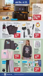 Gazetka promocyjna Aldi Nord - Von Montag - Gazetka - ważna od 06.12 do 06.12.2025 - strona 28 - produkty: ambia, Anzug, Bau, baumwolle, buch, Crofton, dell, disney, edelstahl, eis, Elan, elle, fleisch, fritteuse, garnitur, Geflügel, geschirr, geschirrtücher, gin, Hefte, Heißluftfritteuse, Kinder, korb, küche, Küchen, Küchenhelfer, küchentücher, leggings, leine, LG, Mode, reine baumwolle, Ria, Schere, Schlafanzug, shirt, suppe, suppen, Sweatshirt, Ti, Tiere, tuc, tücher, wolle, ZTE
