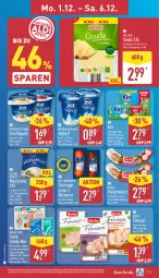 Gazetka promocyjna Aldi Nord - Von Montag - Gazetka - ważna od 06.12 do 06.12.2025 - strona 5 - produkty: bambus, Becher, beutel, cin, dip, eis, finesse, fleisch, fleischwurst, frucht, Fruchtquark, gin, gouda, herta, herta finesse, ingwer, joghur, joghurt, kiri, Kugel, meerrettich, mozzarella, natur, quark, rel, Rettich, ring, Rotwurst, sauce, snack, snack time, soja, sojasauce, Sushi, Ti, weihenstephan, wurst, ZTE