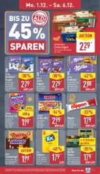 Gazetka promocyjna Aldi Nord - Von Montag - Gazetka - ważna od 06.12 do 06.12.2025 - strona 7 - produkty: beutel, bonbons, brause, cracker, creme, eis, elle, frucht, fruchtgummi, geback, gin, haribo, instantkaffee, jacobs, kaffee, kracher, Kugel, maoam, mars, milka, nippon, Ofen, reis, riegel, schoko, schokolade, schokoriegel, teller, Ti, tuc, ZTE