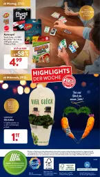 Gazetka promocyjna AldiSud - ALDI Aktuell - Gazetka - ważna od 31.12 do 31.12.2021 - strona 36 - produkty: aldi, alle artikel ohne dekoration, dekoration, drucker, eis, elle, Engel, ente, gardenline®, gin, glücksklee, Kartenspiel, kerze, kulturtopf, lebensmittel, papier, Spiele, Ti, topf, ZTE