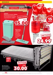 Gazetka promocyjna Kaufland - Spezielle Angebote - Gazetka - ważna od 02.02 do 02.02.2022 - strona 7 - produkty: angebot, angebote, ball, bambus, bett, bodenwischer, edelstahl, eimer, eis, Gästebett, grill, grillfläche, Holz, latte, lattenrost, Leuchte, leuchten, Liege, matratze, mikrofaser, Schal, Schale, schuhe, thermostat, Ti, tisch, tischgrill