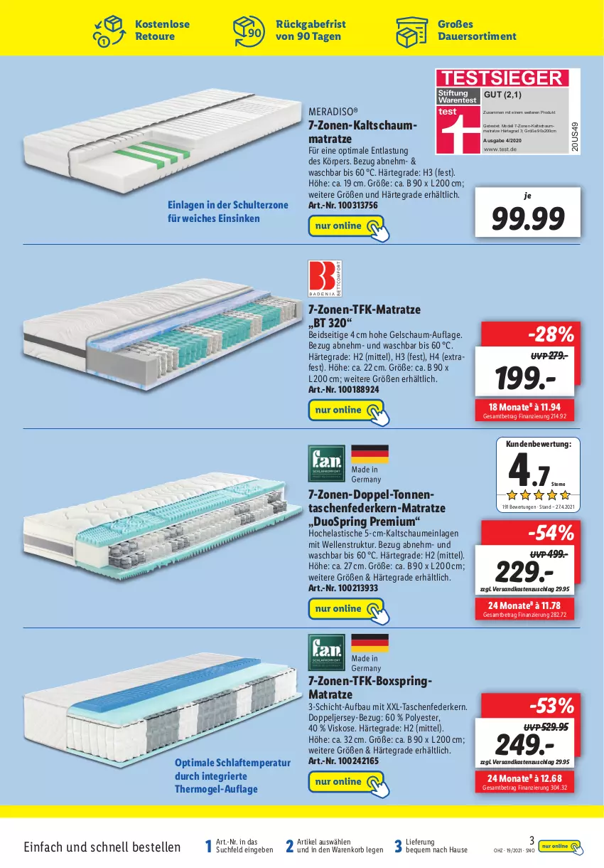 Aktueller Prospekt Lidl - Onlineshop-Highlights der Woche - von 10.05 bis 16.05.2021 - strona 3