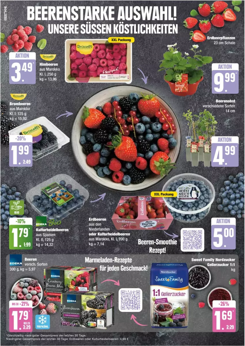 Aktueller Prospekt Edeka - Prospekte - von 13.05 bis 18.05.2024 - strona 6 - produkty: beere, beeren, eis, erdbeere, erdbeeren, heidelbeere, heidelbeeren, mac, marmelade, reis, rezept, rezepte, tee, ZTE