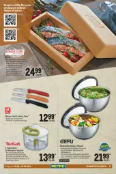 Gazetka promocyjna Metro - Kochen Spezial - Gazetka - ważna od 07.09 do 07.09.2022 - strona 11 - produkty: braten, decke, Deckel, edelstahl, eier, eis, elle, grill, kräuter, kräutern, lachs, leine, messer, natur, obst, rezept, schüssel, spargel, Spezi, spülmaschinen, Ti, Zerkleinerer