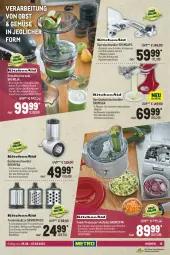 Gazetka promocyjna Metro - Kochen Spezial - Gazetka - ważna od 07.09 do 07.09.2022 - strona 15 - produkty: Behälter, eis, Entsafter, fleisch, frucht, fruchtfleisch, KitchenAid, konfitüre, konfitüren, küche, Küchen, küchenmaschine, messer, obst, reifen, reis, saft, Soße, Spiralschneider, Ti, trommel, würfel