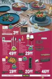 Gazetka promocyjna Metro - Kochen Spezial - Gazetka - ważna od 07.09 do 07.09.2022 - strona 7 - produkty: backofen, besteck, besteck-set, brie, brut, cabernet, dessert, Dessertteller, edelstahl, eis, elle, ente, gabel, geschirr, Geschirrserie, Holz, kaffee, kuchen, latte, LG, Löffel, messer, mikrowelle, Ofen, pfeffer, Pfeffermühle, quad, reis, riesling, salz, schüssel, Spezi, spülmaschinen, suppe, suppen, teller, Ti, tisch