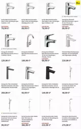 Gazetka promocyjna Obi - Prospekte - Gazetka - ważna od 28.06 do 28.06.2023 - strona 10 - produkty: armatur, batterie, brause, elle, garnitur, grohe, hansgrohe, LG, Metro, Mett, teller, thermostat, Ti, tisch, vita, waschbecken, waschtisch, waschtischarmatur