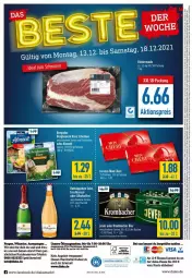 Gazetka promocyjna Diska - Prospekte - Gazetka - ważna od 18.12 do 18.12.2021 - strona 20 - produkty: angebot, angebote, bier, deka, ecco, eis, ente, , frucht, fruchtsecco, jever, krombache, krombacher, rind, rinder, rotkäppchen, sekt, tee, telefon, Ti, uhr