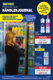 Gazetka promocyjna Metro - Händler Journal - Gazetka - ważna od 28.02 do 28.02.2025 - strona 1 - produkty: coupon, drink, elle, energy drink, flasche, getränk, getränke, Gorbatschow, Metro, metro gastro, Palette, red bull, sattel, Ti, wodka