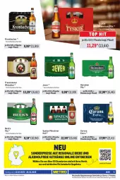 Gazetka promocyjna Metro - Händler Journal - Gazetka - ważna od 28.02 do 28.02.2025 - strona 5 - produkty: alkohol, alkoholfreie getränke, angebot, angebote, bier, Biere, corona, corona extra, decke, eis, flasche, franziskaner, getränk, getränke, heineken, jever, krombache, krombacher, Metro, Palette, pils, premium pils, reis, Spaten, Ti, tyskie, weissbier